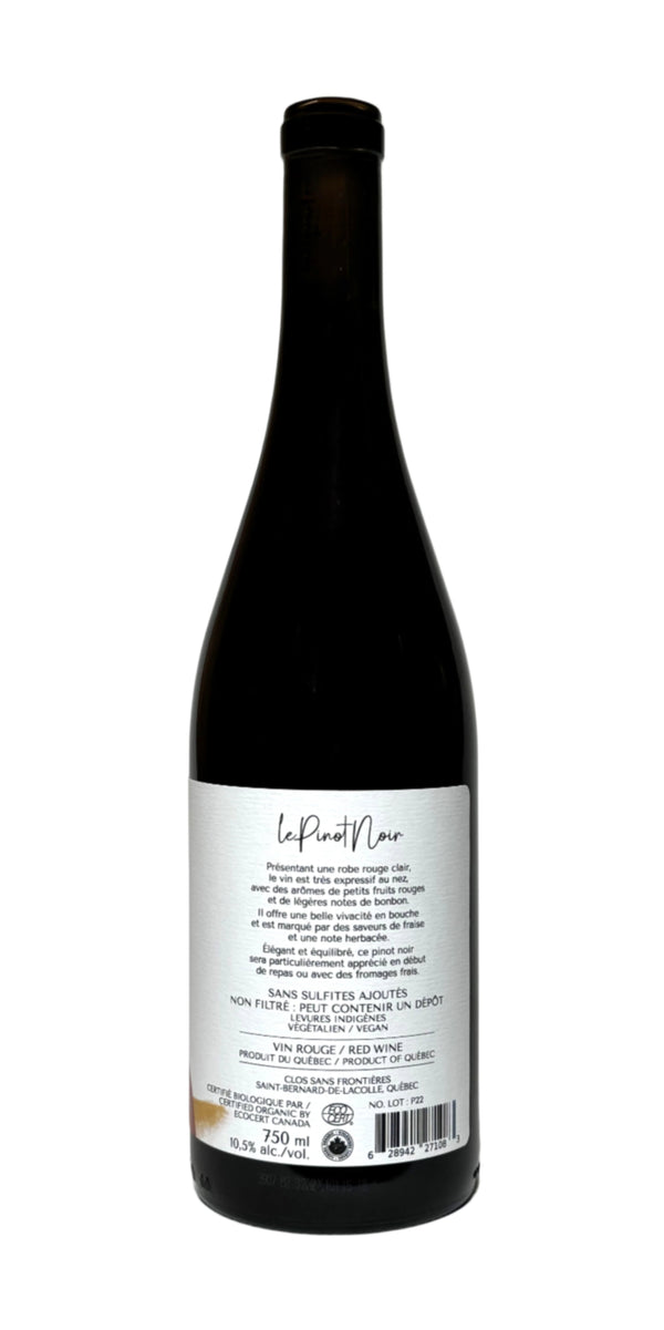 PINOT NOIR 2022 BIO