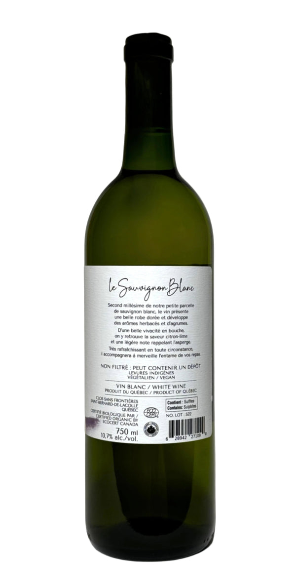 SAUVIGNON BLANC 2022 BIO